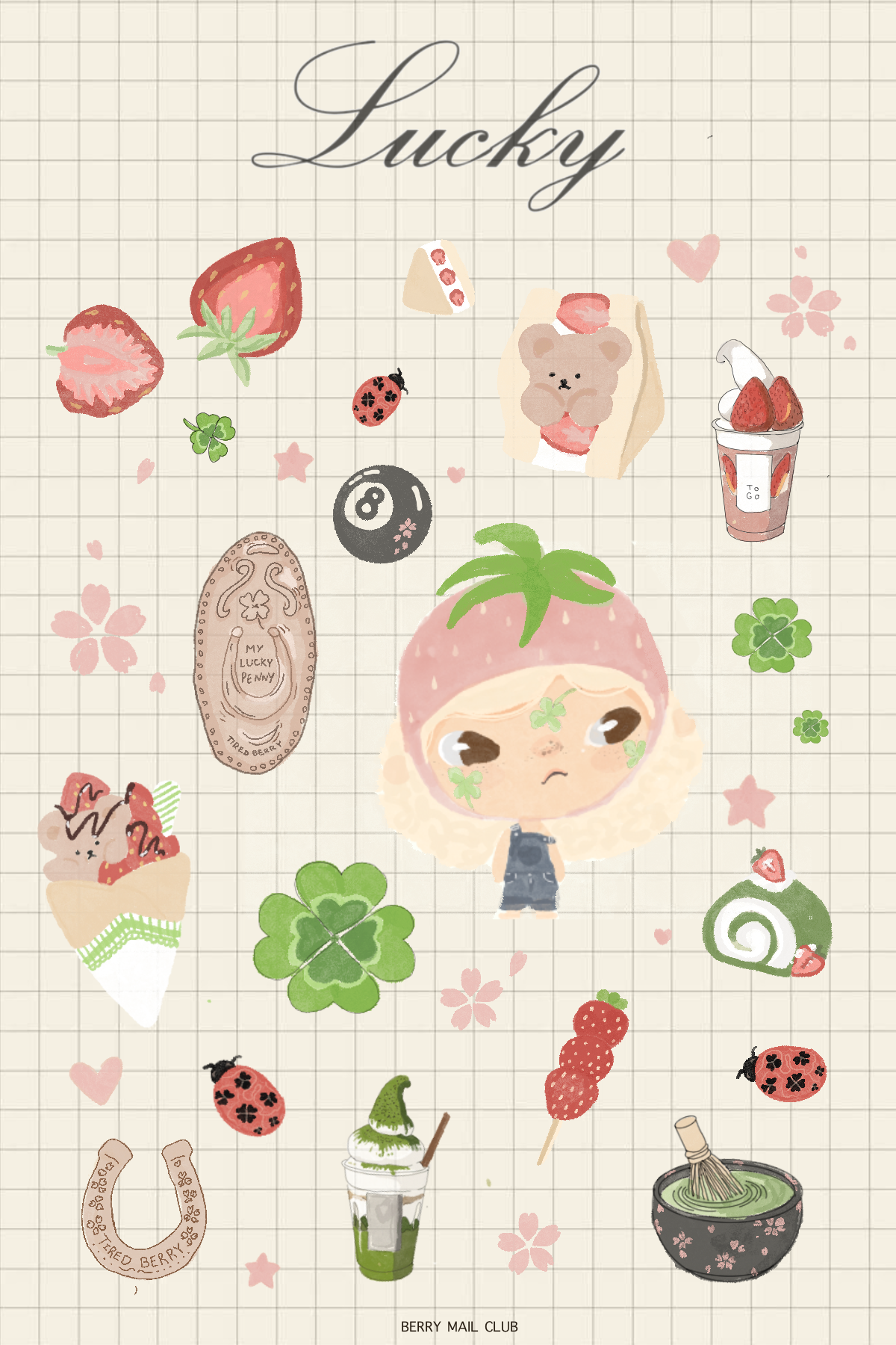 Lucky March Sticker Sheet