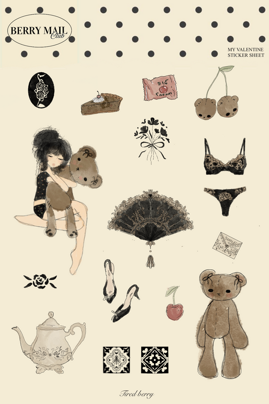 Valentine Sticker Sheet