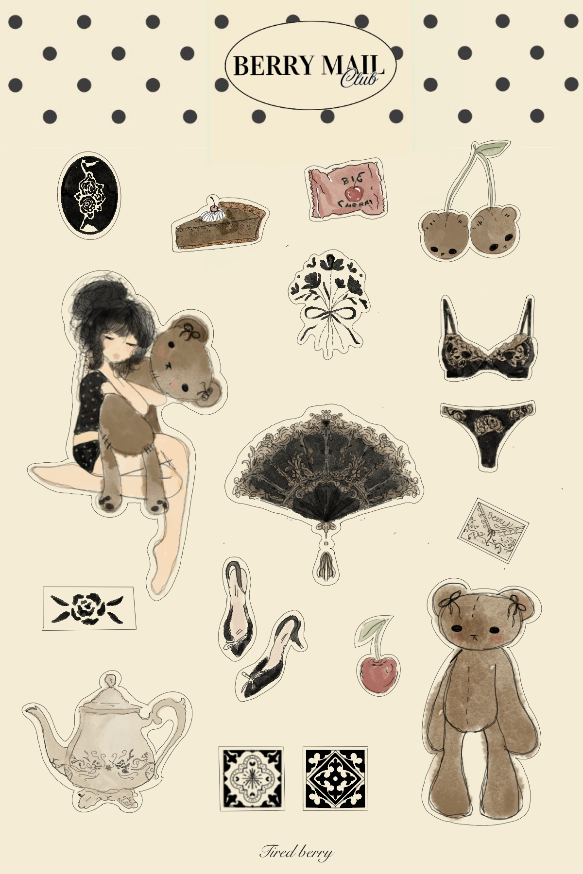 Valentine Sticker Sheet