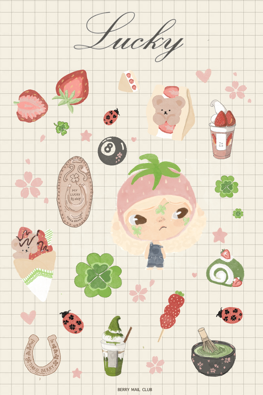 Lucky March Sticker Sheet